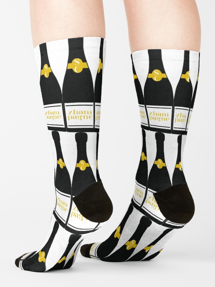 "Zhampagne Schitt's Creek" Socks for Sale by serendipitous08 Redbubble