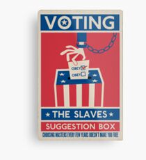 Voting Metal Print