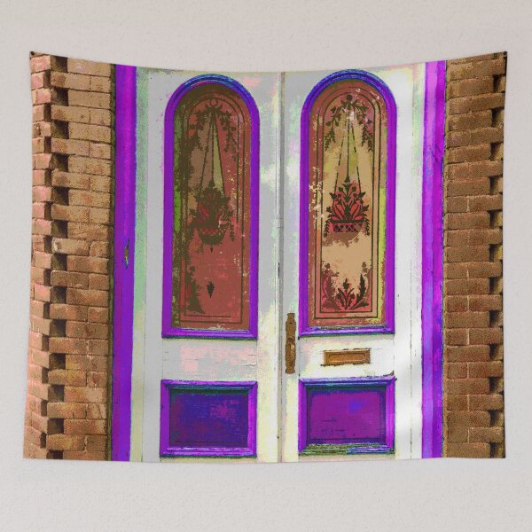 Item preview, Old Red Glass Door in Silver City, New Mexico designed and sold by William E Lopez.
