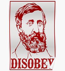 Póster Henry David Thoreau