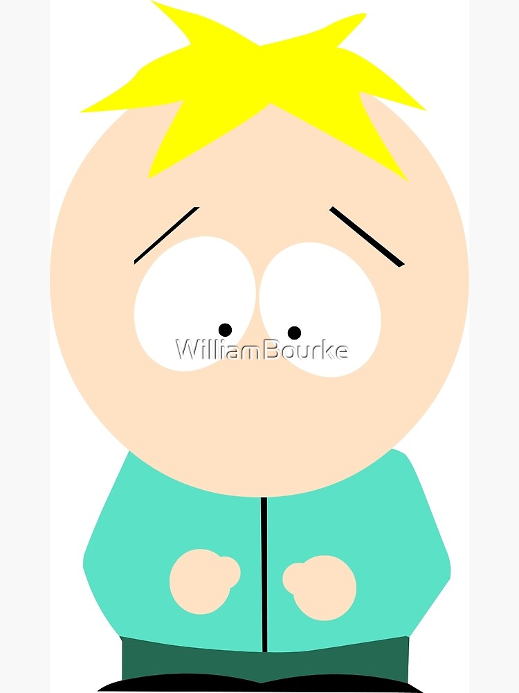 "Nervous Butters South Park Funny Character" Poster by
