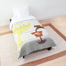Cheese - Fosters Home For Imaginary Friends - Funny Character Comforter