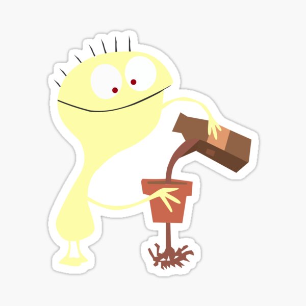 Cheese - Fosters Home For Imaginary Friends - Funny Character Sticker