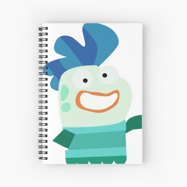 Milo - Fish Hooks - Funny Character Spiral Notebook for Sale by  WilliamBourke