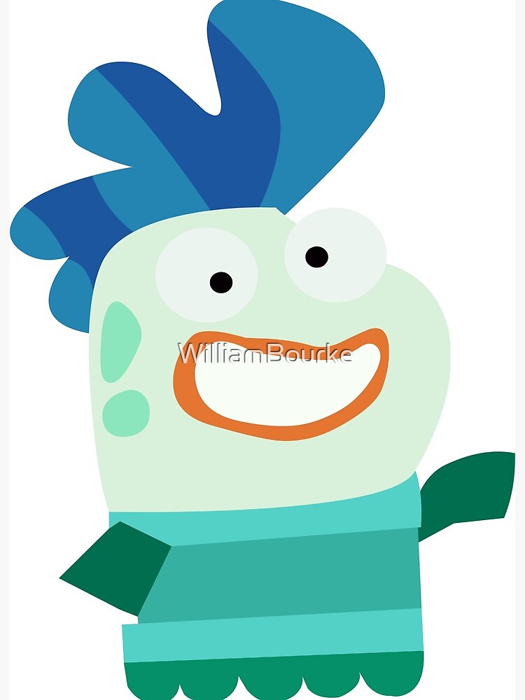 Milo - Fish Hooks - Funny Character | Art Board Print