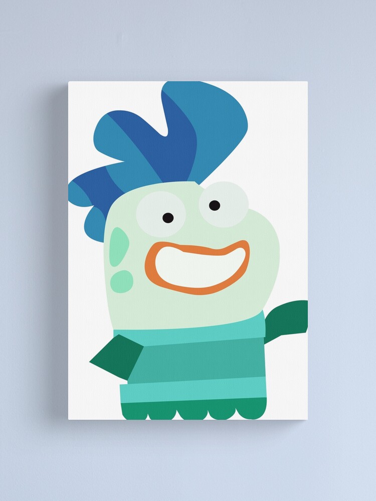 Milo - Fish Hooks - Funny Character Canvas Print for Sale by  WilliamBourke