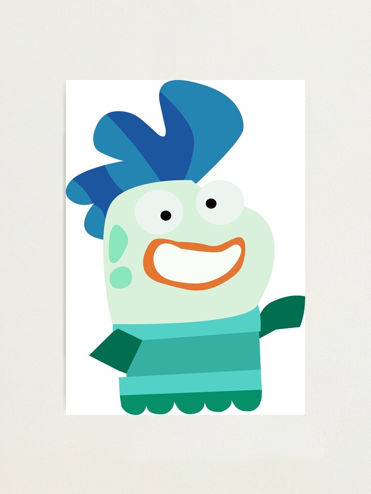 Milo - Fish Hooks - Funny Character Photographic Print for Sale