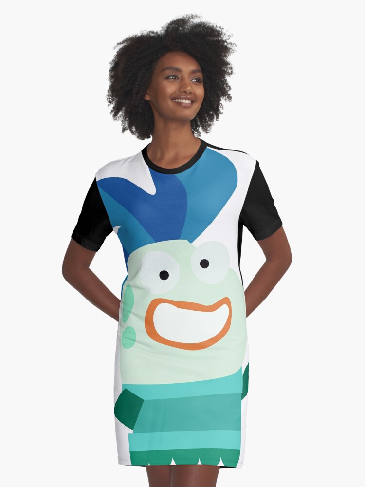 Milo - Fish Hooks - Funny Character | Graphic T-Shirt Dress