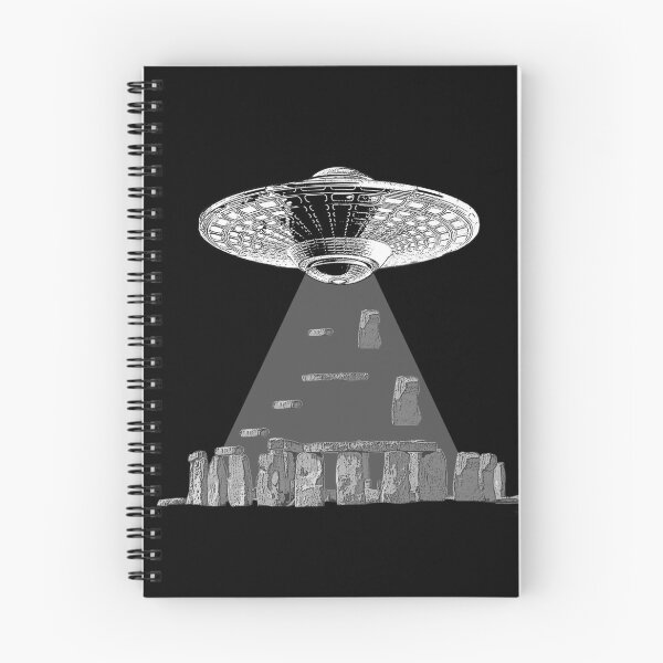 Item preview, Aliens UFO over Stonehenge, Salisbury United Kingdom designed and sold by trendyzcom.