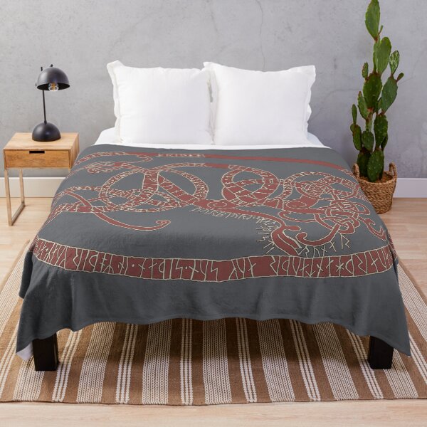 Life of Geirlaug Throw Blanket