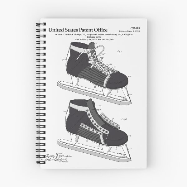 Item preview, Patente de skate de hockey designed and sold by FinlayMcNevin.