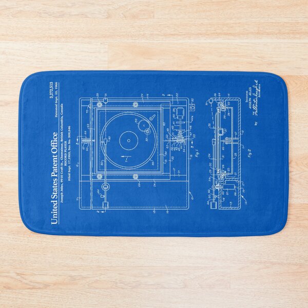 Item preview, Record Player Patent - Blueprint designed and sold by FinlayMcNevin.