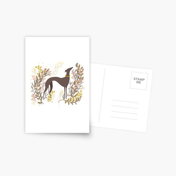 Item preview, Greyhound in the autumn designed and sold by lobitos.