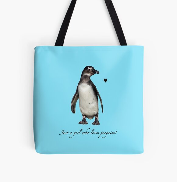 Geschenkidee Pinguin Allover-Print Tote Bag