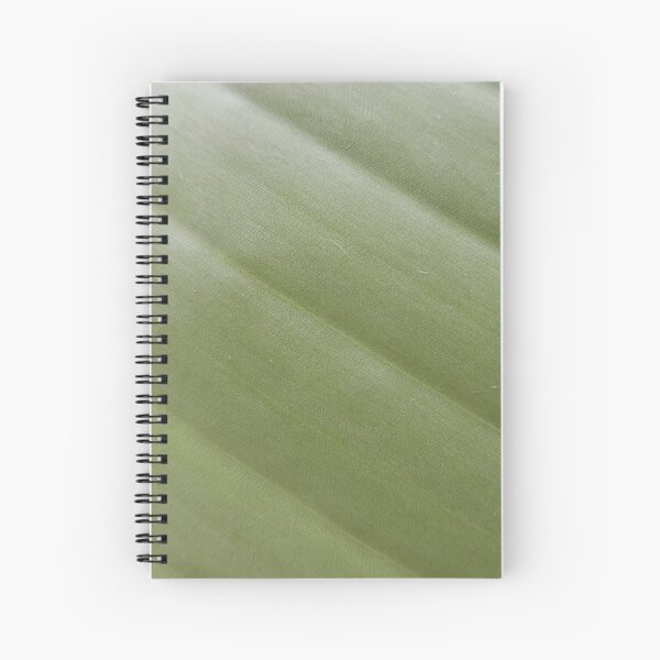 Green palm pattern Spiral Notebook