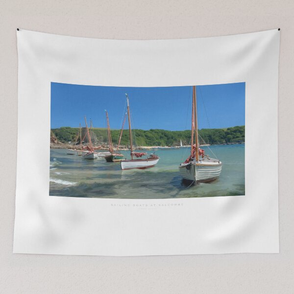 Item preview, Sailing Boats at Salcombe designed and sold by andrewroland.