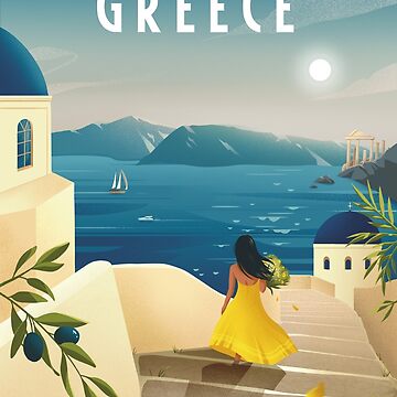 Artwork thumbnail, Discover Greeece (morning) by anniko-story