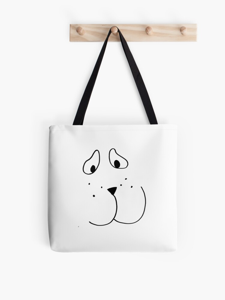 Thumbnail 1 of 2, Tote Bag, Duckie Popohund designed and sold by ProfessorDuckie.