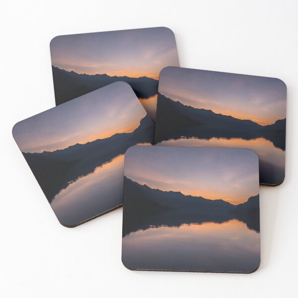 Item preview, Sunrise over a mountain lake designed and sold by Chris Bingham.