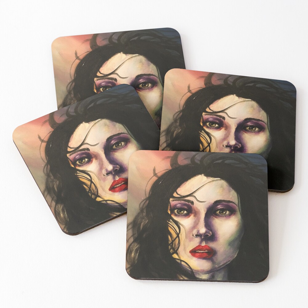 Item preview, Coasters (Set of 4) designed and sold by YaebaArts.