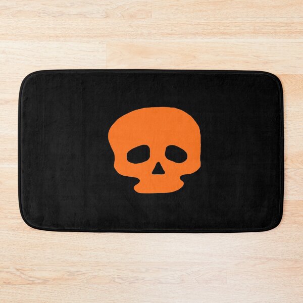 Item preview, Basic skull orange designed and sold by Wyverntales.
