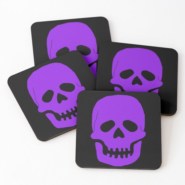 Item preview, Skull purple designed and sold by Wyverntales.