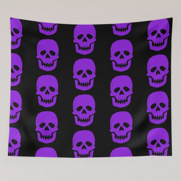 Item preview, Skull purple designed and sold by Wyverntales.