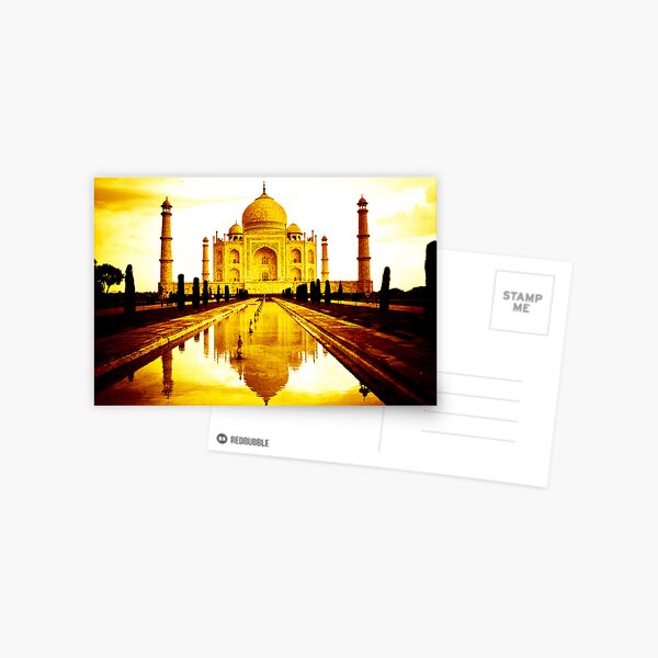 Taj Mahal Postcard