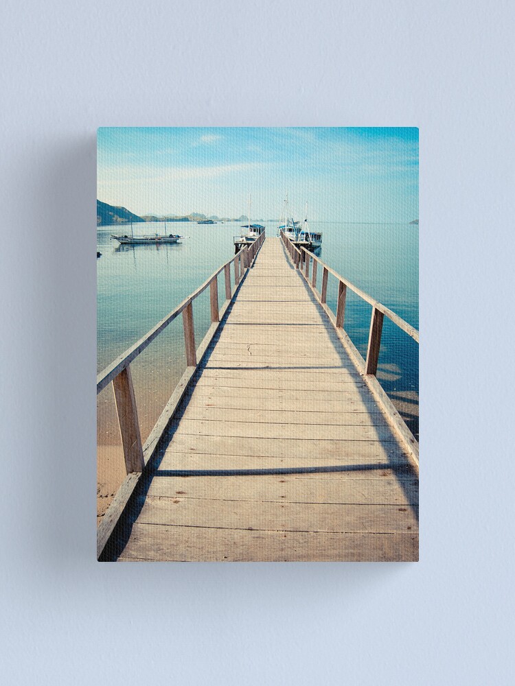 Alternate view of Step towards Komodo Canvas Print