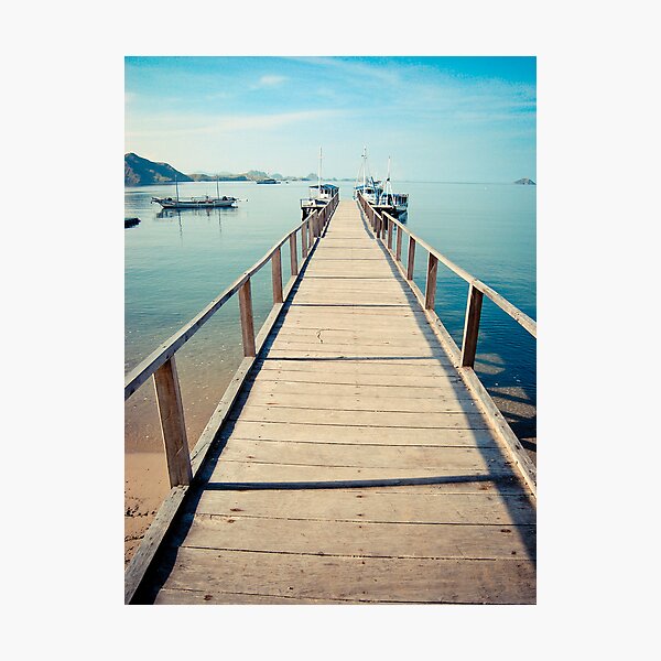 Step towards Komodo Photographic Print