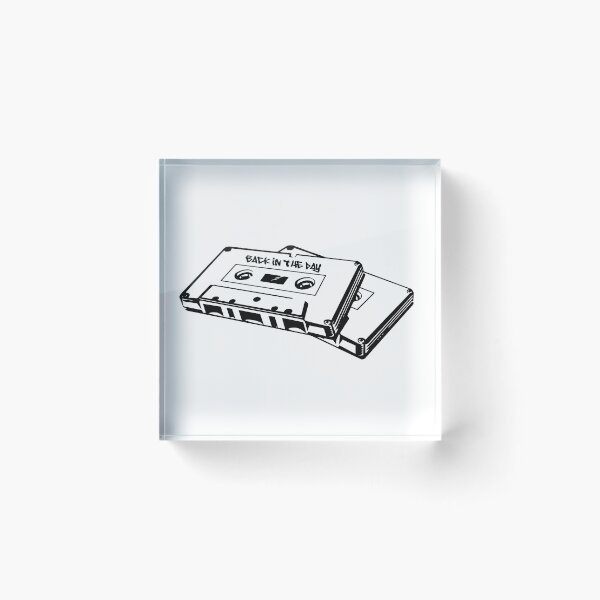 Item preview, Back In The Day - Tape Deck Design -  designed and sold by onjcdesign.