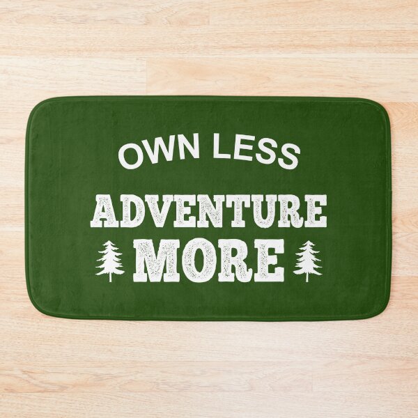 Item preview, Own Less, Adventure More designed and sold by Esskay Designs.