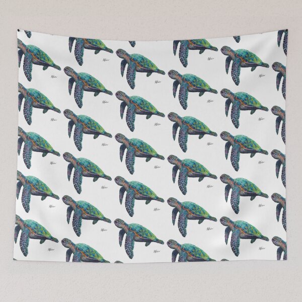 Item preview, Colourful Turtle designed and sold by Katerina Dubov.