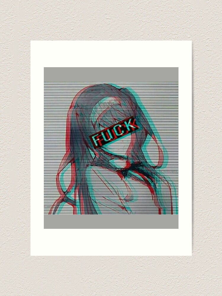 Tragic Girl DTIYS Mini Art Print