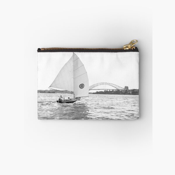 Item preview, Champion 18-foot skiff MYRA TOO on Sydney Harbour, 1951 designed and sold by anmm.