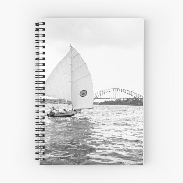 Item preview, Champion 18-foot skiff MYRA TOO on Sydney Harbour, 1951 designed and sold by anmm.