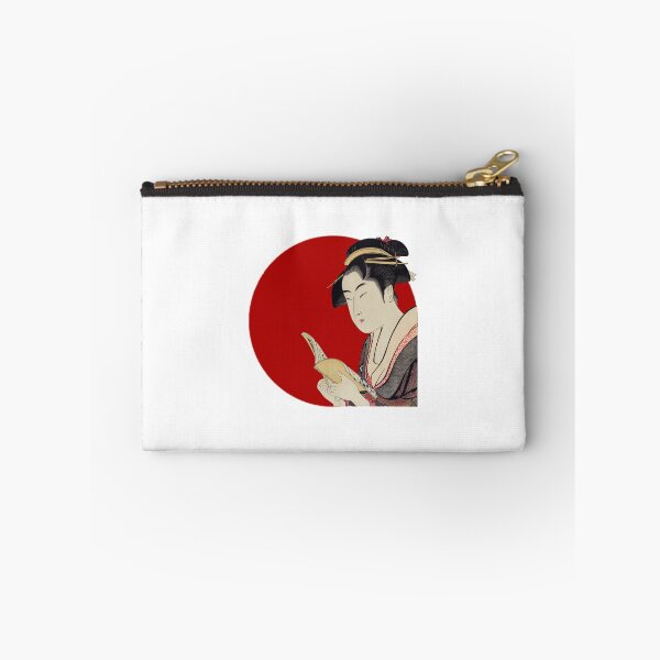 Item preview, Japanese Flag - Woman Reading a Book designed and sold by weavernap.