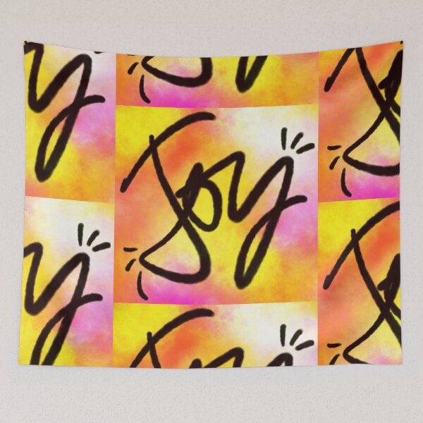 Item preview, JOY HANDLETTERED PAINTING  designed and sold by GIVENGRACE.ART.