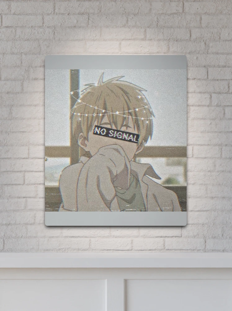 You Broke My Heart - Sad Anime Girl Metal Print for Sale by LEVANKOV Items