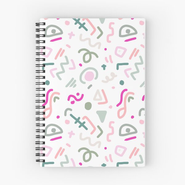 Item preview, Línea abstracta y patrón de confeti de puntos | paleta de caramelo rosa designed and sold by alfrescotree.