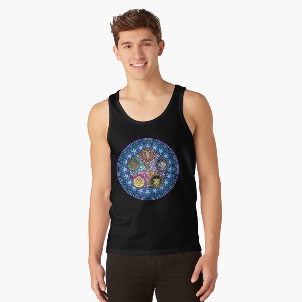 Vista previa del artículo con la obra «Camiseta de tirantes», diseñado y vendido por MHeartz.