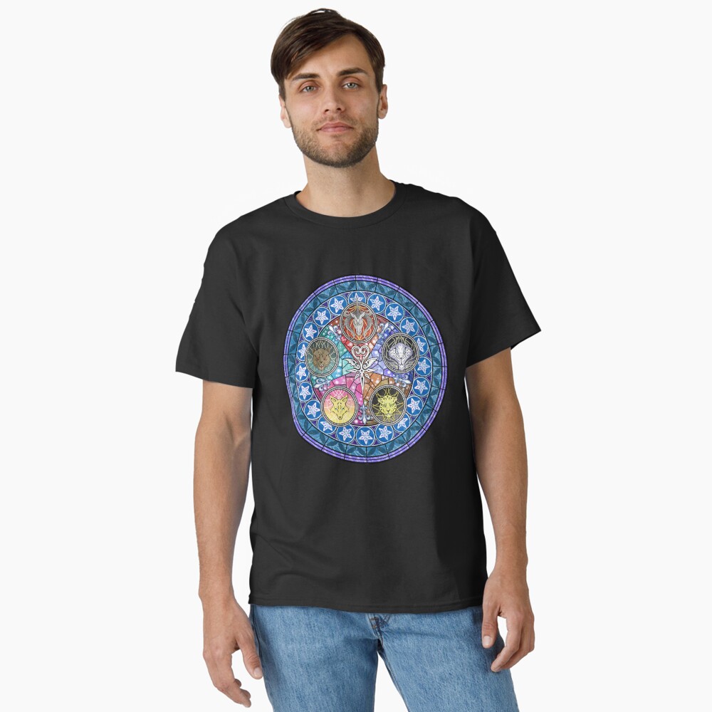 Vista previa del artículo con la obra «Camiseta clásica», diseñado y vendido por MHeartz.
