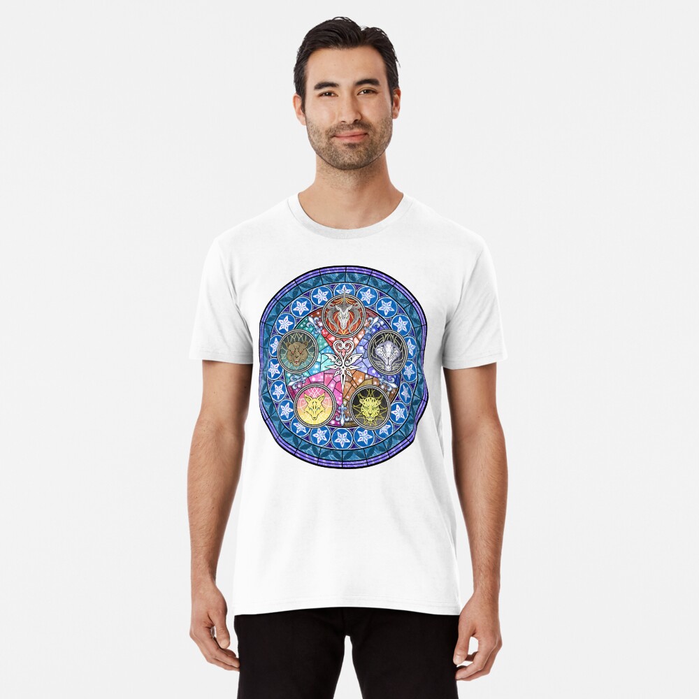 Vista previa del artículo con la obra «Camiseta premium», diseñado y vendido por MHeartz.