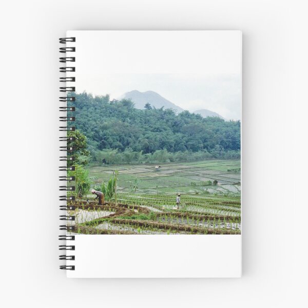Item preview, Working on the ricefields on Java designed and sold by Arie Koene.