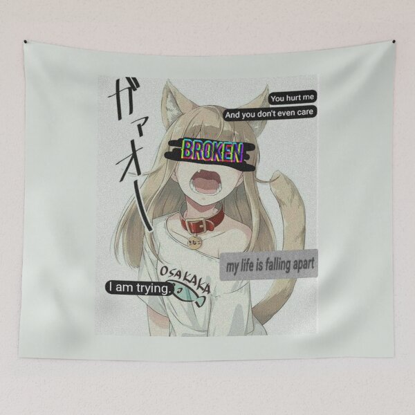 Item preview, Broken Heart - Sad Girl designed and sold by Daddydesigns Clothing.