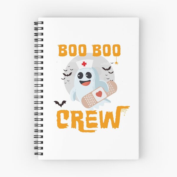 Item preview, Boo Boo Crew, Nurse Ghost Funny Halloween designed and sold by Space Fox.
