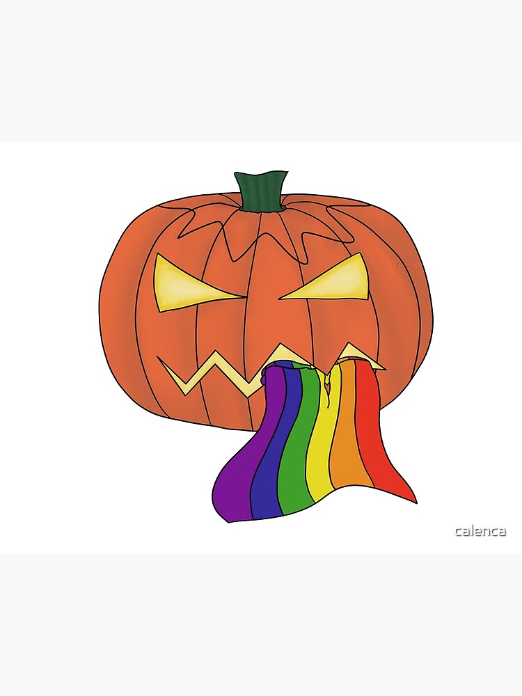 halloween gay pride flags