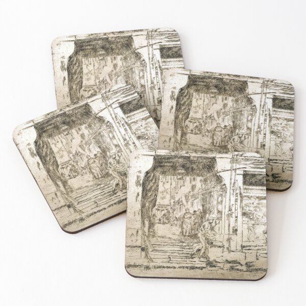 Item preview, Fish shop, Venice - James McNeill Whistler - 1880 designed and sold by CrankyOldDude.