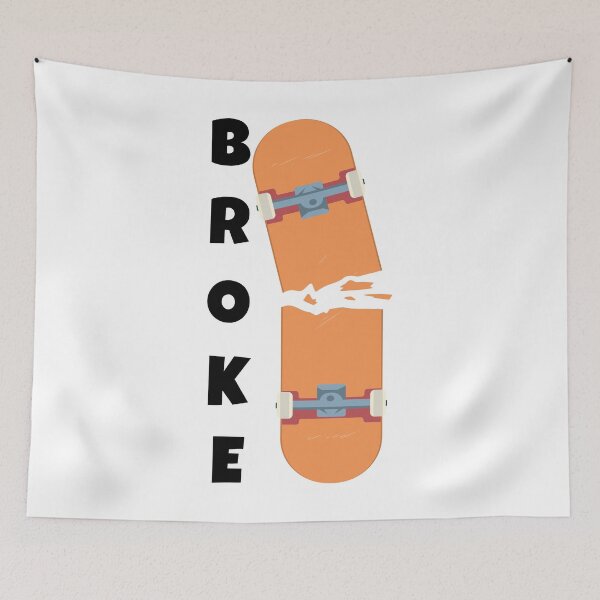 Item preview, Broken skateboard. designed and sold by emphatic.