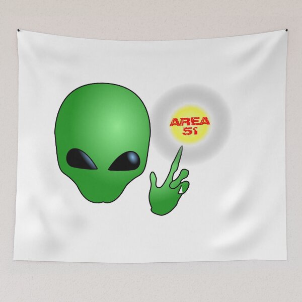 Item preview, Alien Area 51 designed and sold by SuperMerchMan.